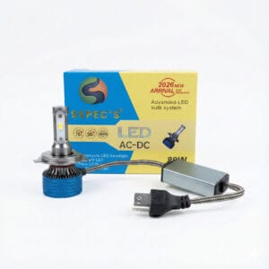 SSpecs 80W H4 LED Headlight Bulb – 10,000LM, 12V–80V